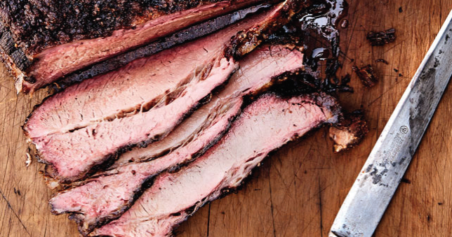 Sliced Smoked Brisket