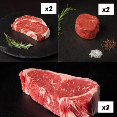 Mixed Grill Steaks Gift Set - 6 Pack