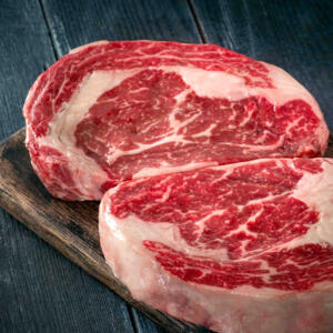 Beef Prime Ribeye Steak - Chuck End, Thick Cut